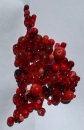 Glasperlenmischung rot